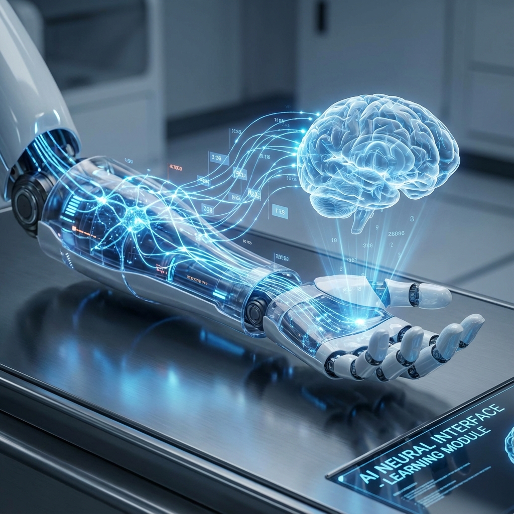 Futuristic AI Innovation